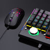 HXSJ A904 Wired RGB Gaming Mouse Programming Mice with 6-level Adjustable DPI 6 RGB Lighting Modes