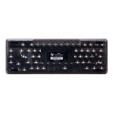 Gamakay LK67 65% Hot-swappalbe RGB Mechanical Keyboard Kit-black