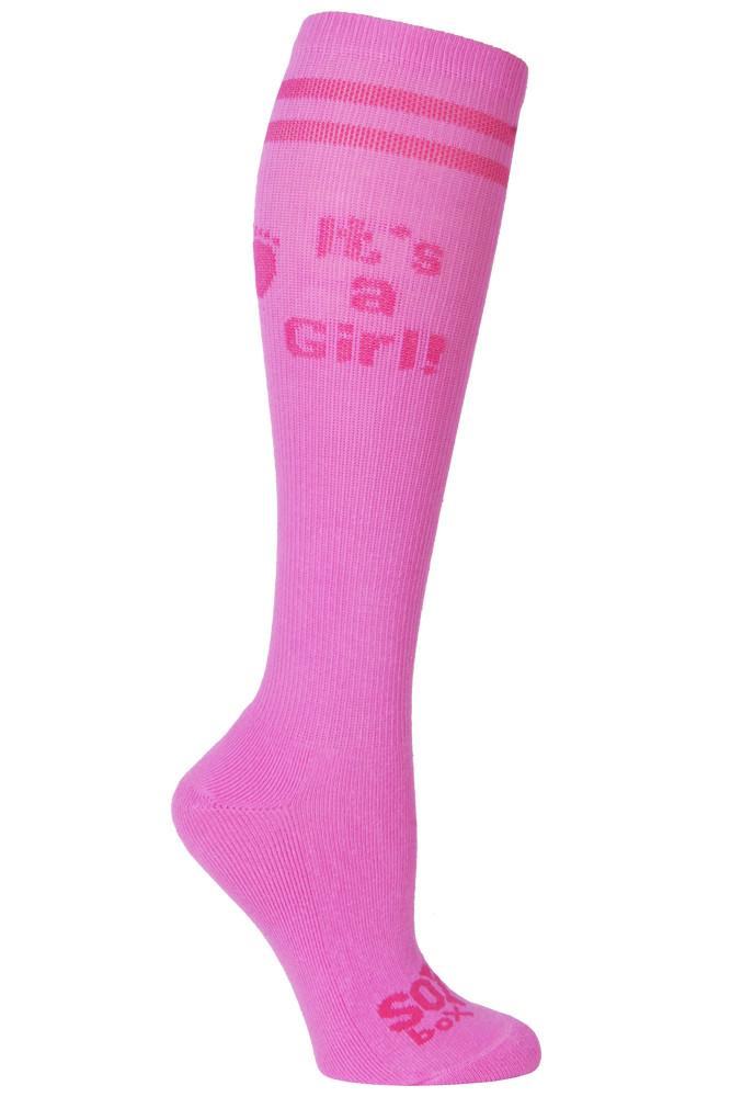 ladies pink socks