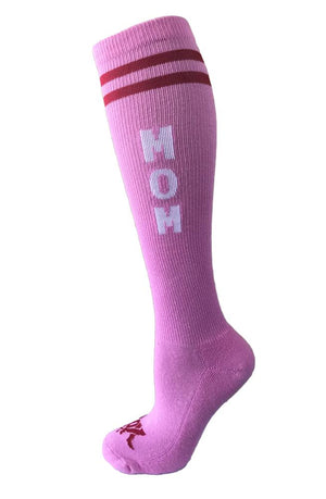 athletic pink socks