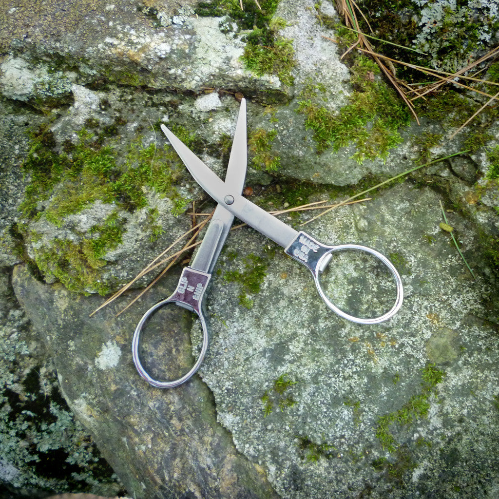 Slip-N-Snip Folding Scissors.