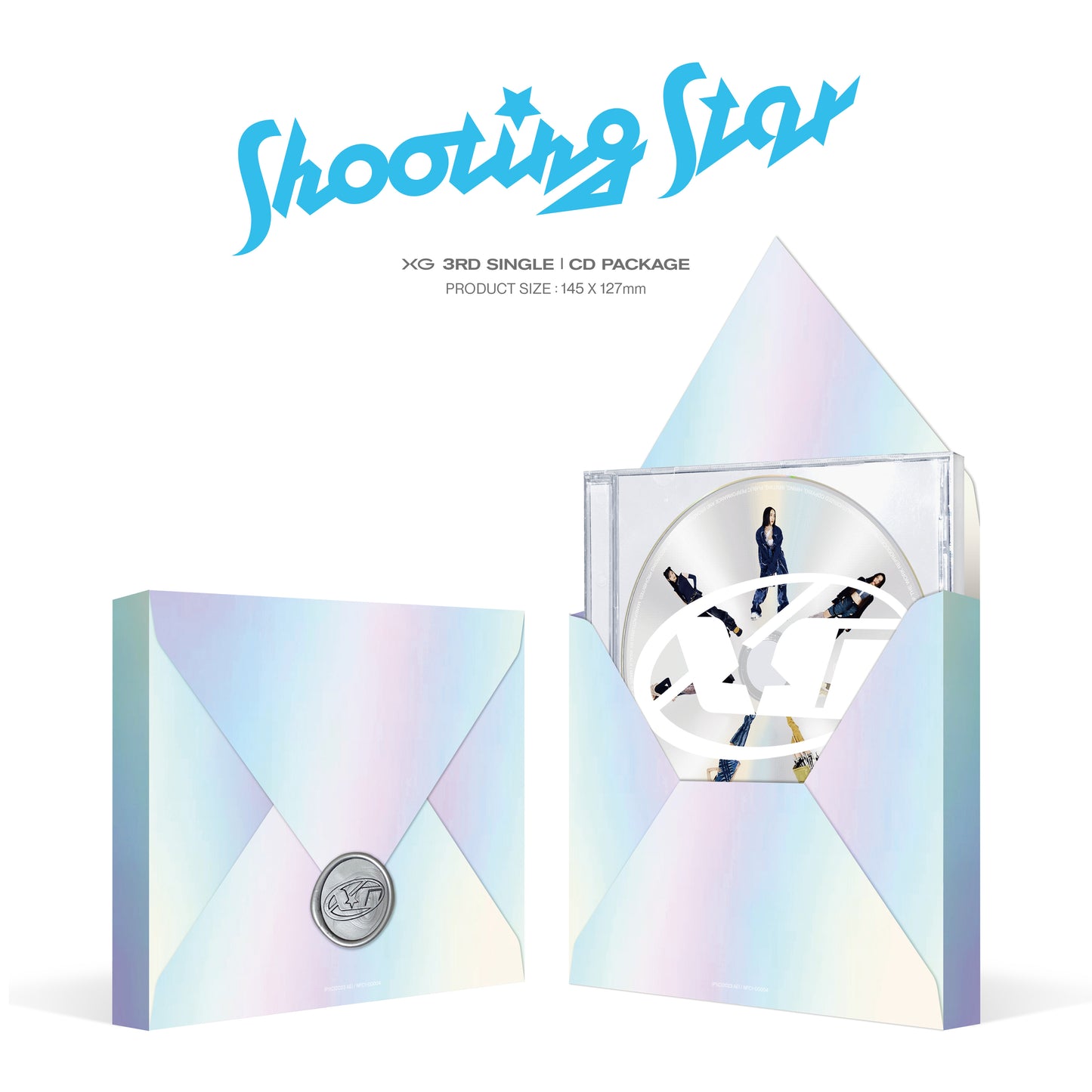 xg shootingstar cd box トレカ　ココナ外袋にスレ傷有