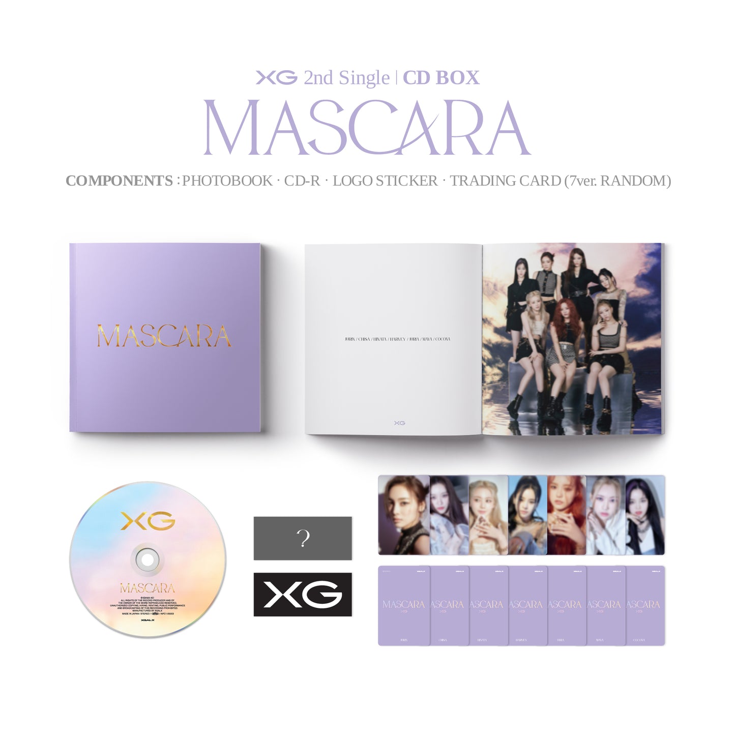 XG mascara マスカラ トレカ HINATA ヒナタ 公式 - K-POP/アジア