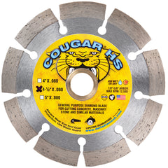 COUGAR® HS Diamond Saw Blade 4.5"x0.80