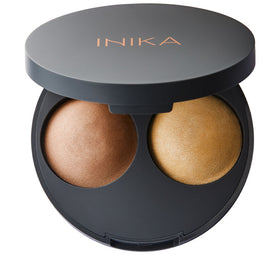 Inika Organic Baked Contour Duo - Almond 5g