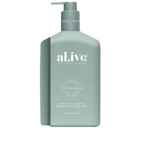 al.ive body Kaffir Lime & Green Tea Hand & Body Wash 500ml