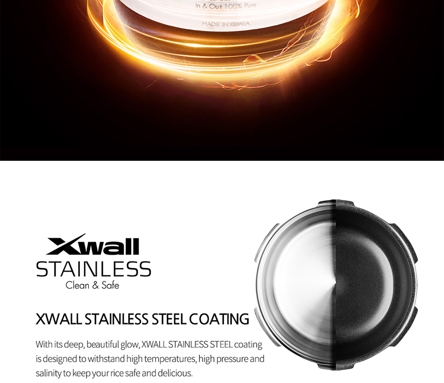 Xwall Stainless steel coating that withstands high temperatures, high pressure and salinity