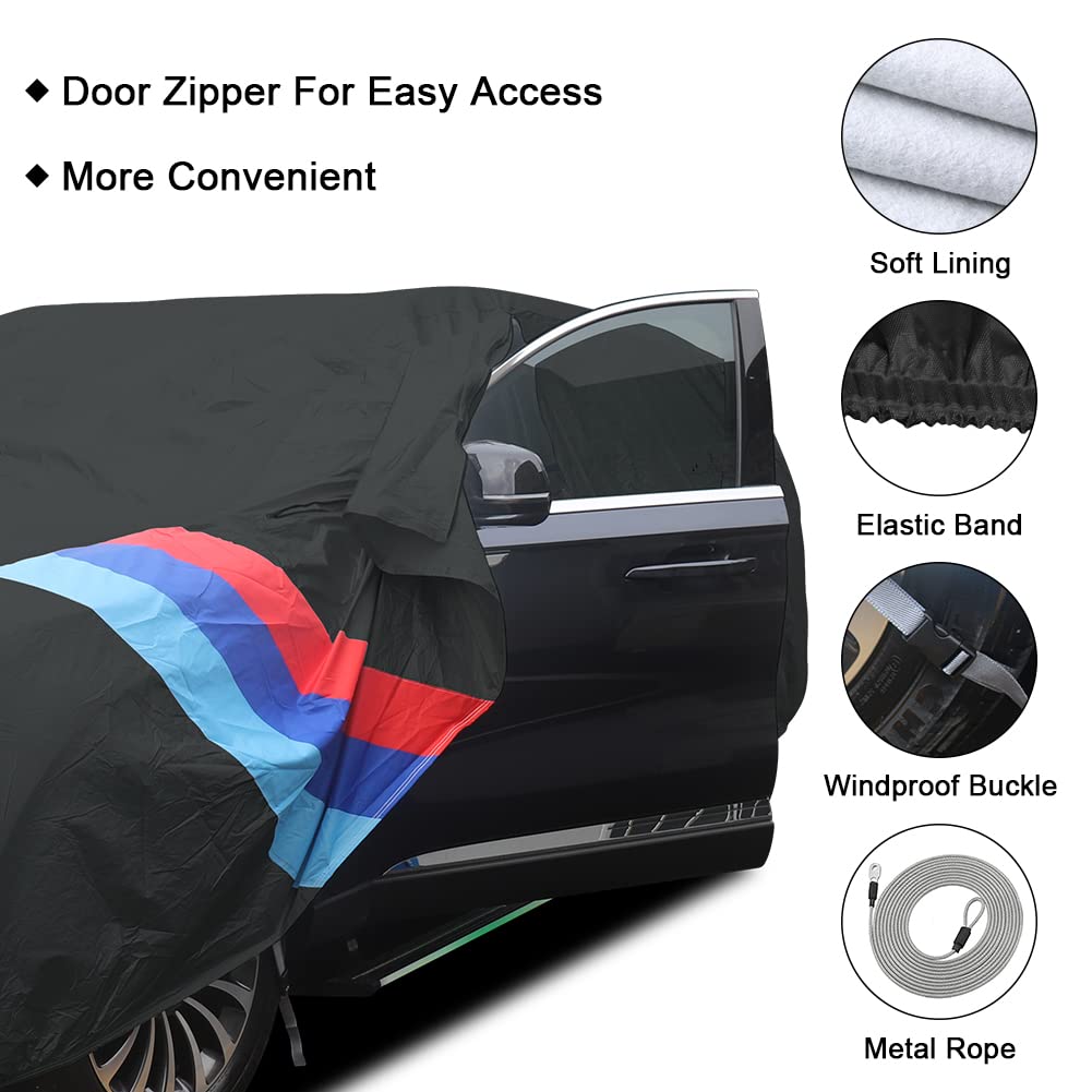 Car Cover Waterproof UV Resistant Breathable fits: PEUGEOT 2008