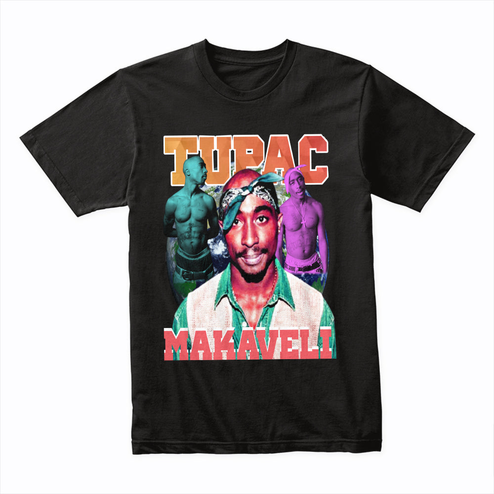 2PAC MAKAVELI - VINTAGE BOOTLEG TEE