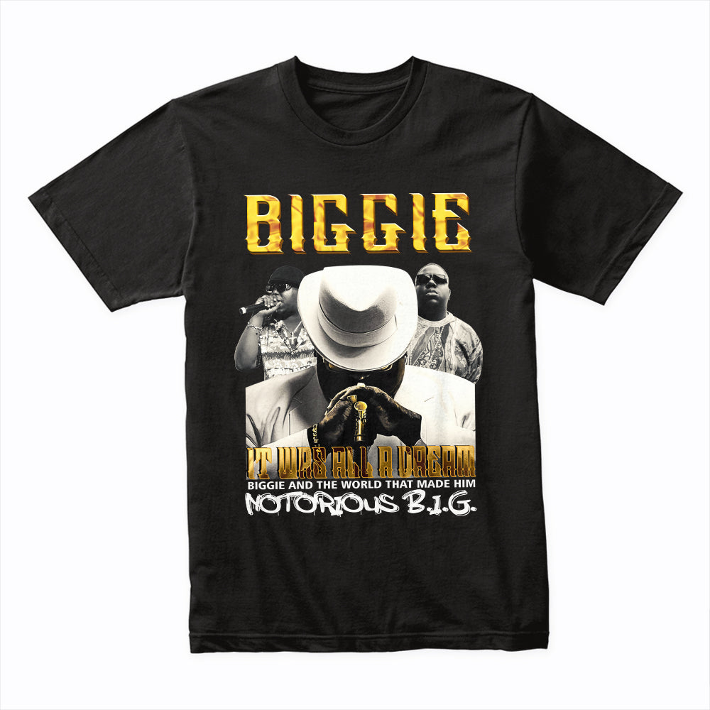 BIG BIGGIE - IT WAS ALL A DREAM - VINTAGE BOOTLEG TEE