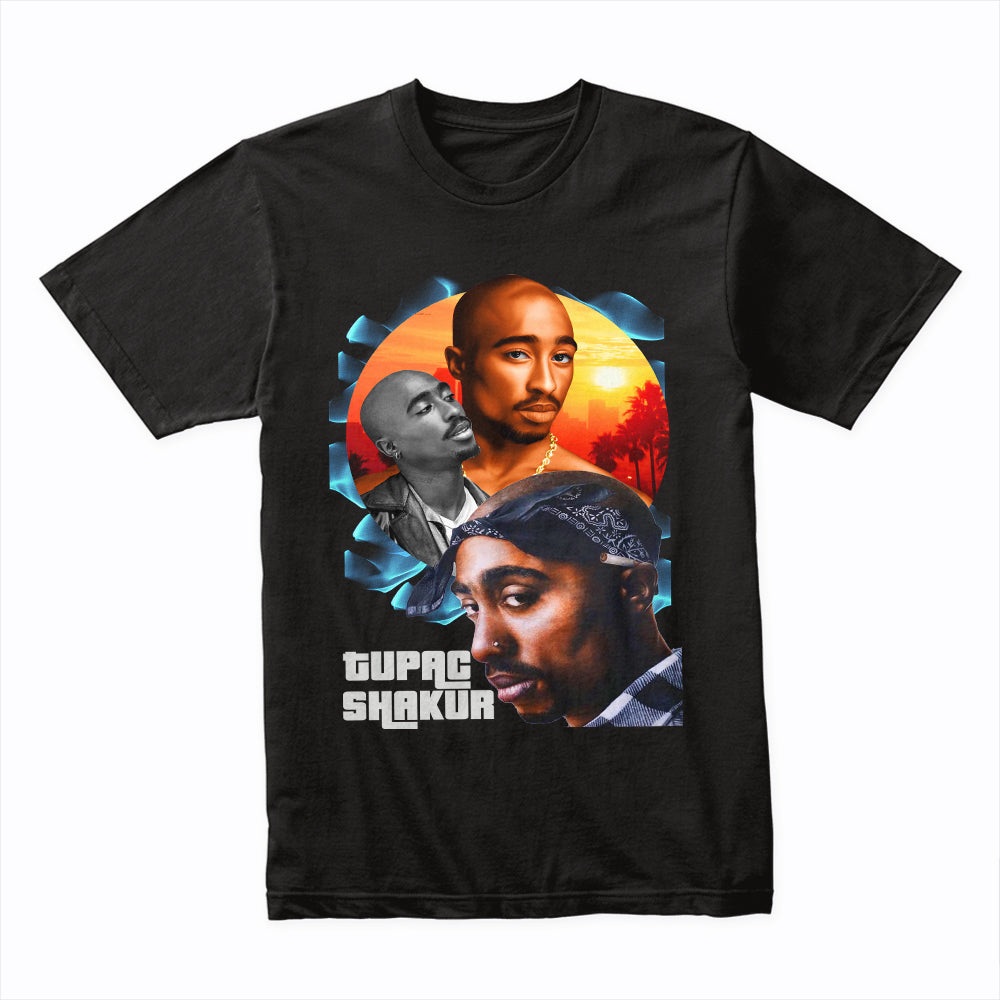 2PAC - SUN - VINTAGE BOOTLEG TEE