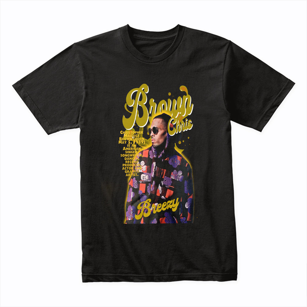 CHRIS BROWN - BREEZY - VINTAGE BOOTLEG TEE