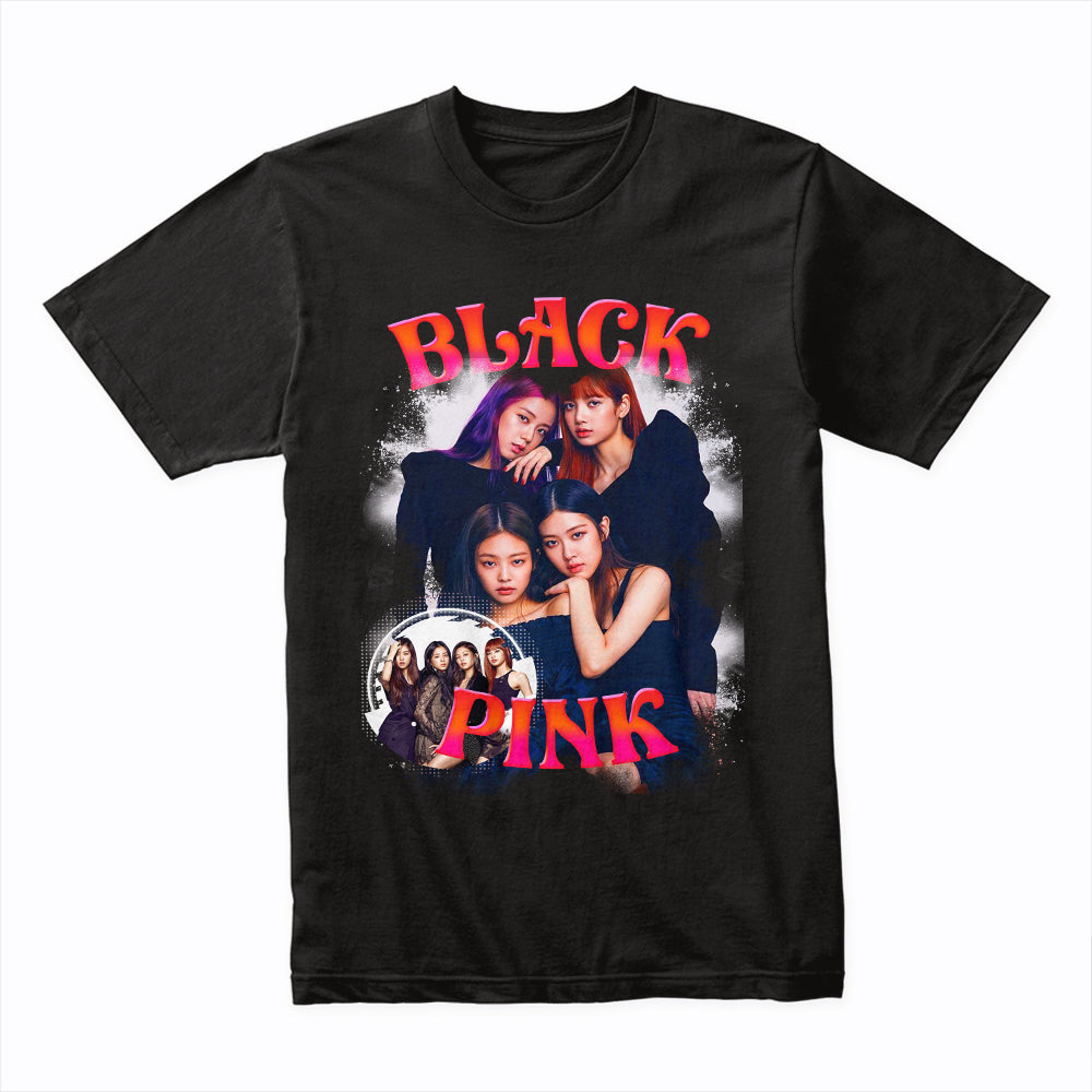 BLACK PINK - VINTAGE BOOTLEG TEE