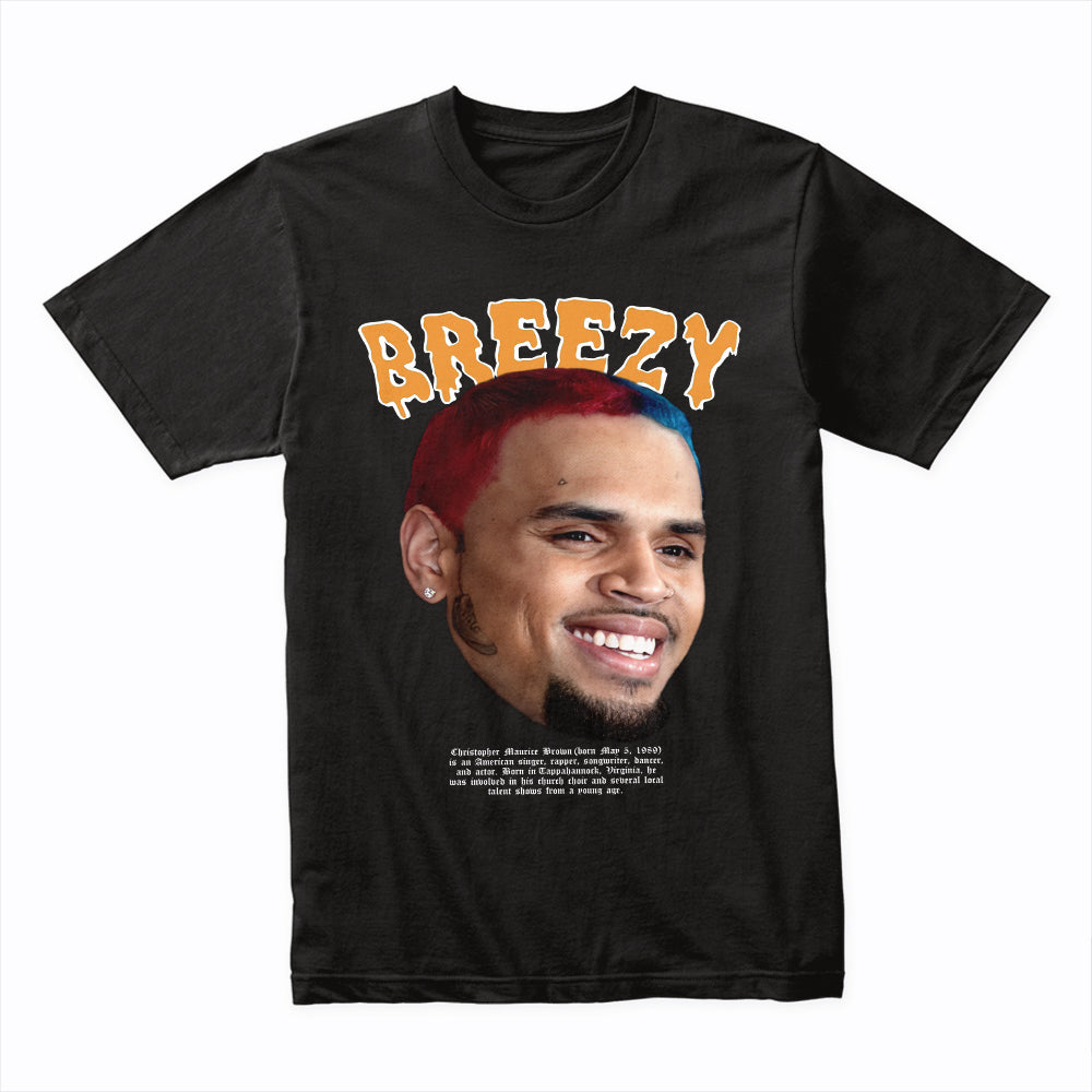 CHRIS BROWN - BREEZY - VINTAGE BOOTLEG TEE