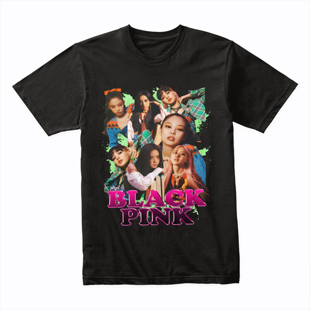 BLACK PINK - VINTAGE BOOTLEG TEE