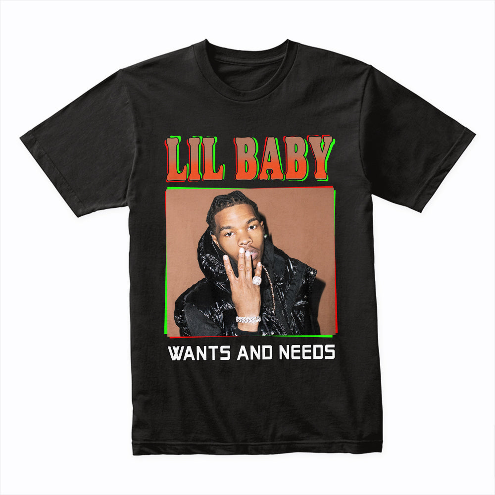 LIL BABY - WANTS AND NEEDS - VINTAGE BOOTLEG TEE