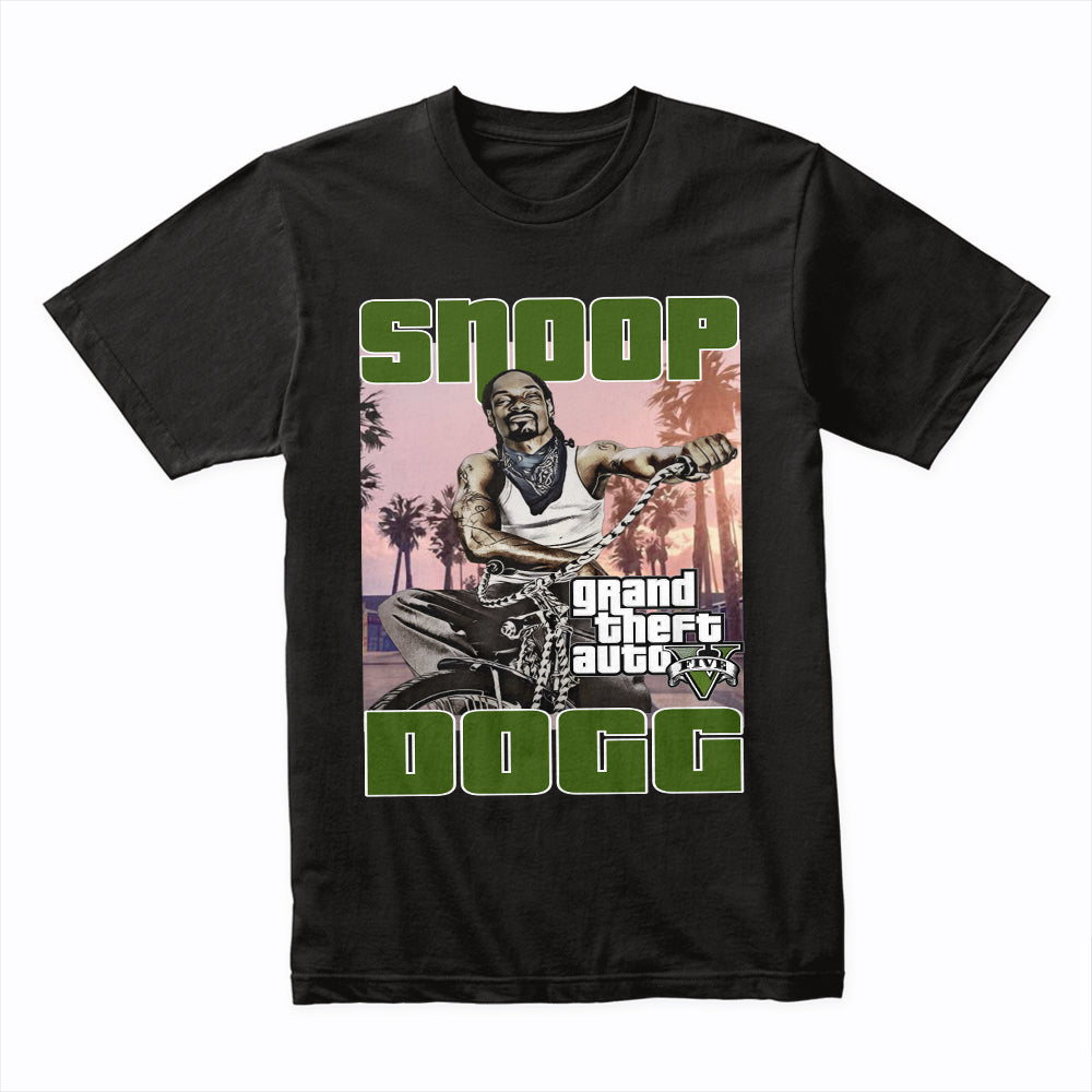 SNOOP DOGG - GRAND THEFT AUTO - VINTAGE BOOTLEG TEE