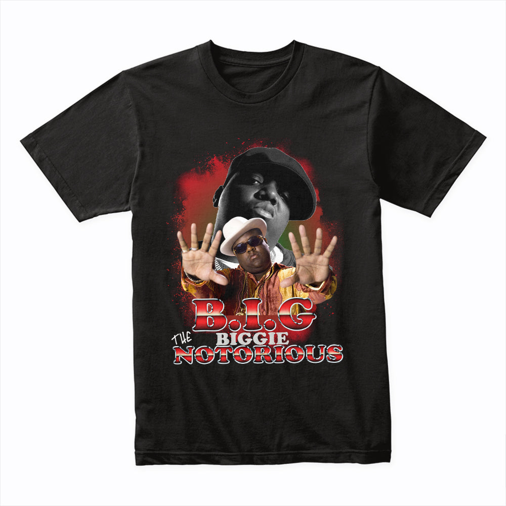 BIG BIGGIE - THE NOTORIOUS - VINTAGE BOOTLEG TEE