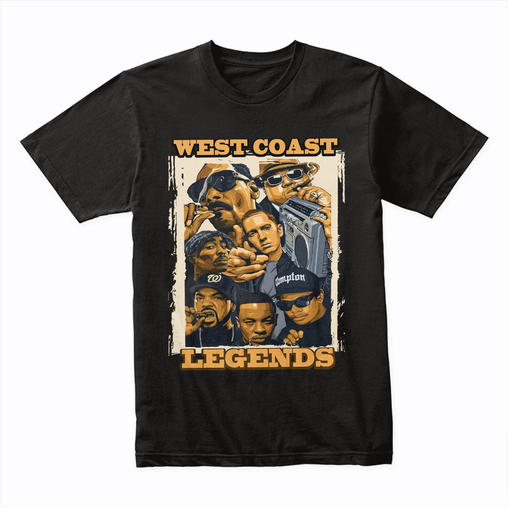 WEST COAST - LEGENDS - VINTAGE BOOTLEG TEE