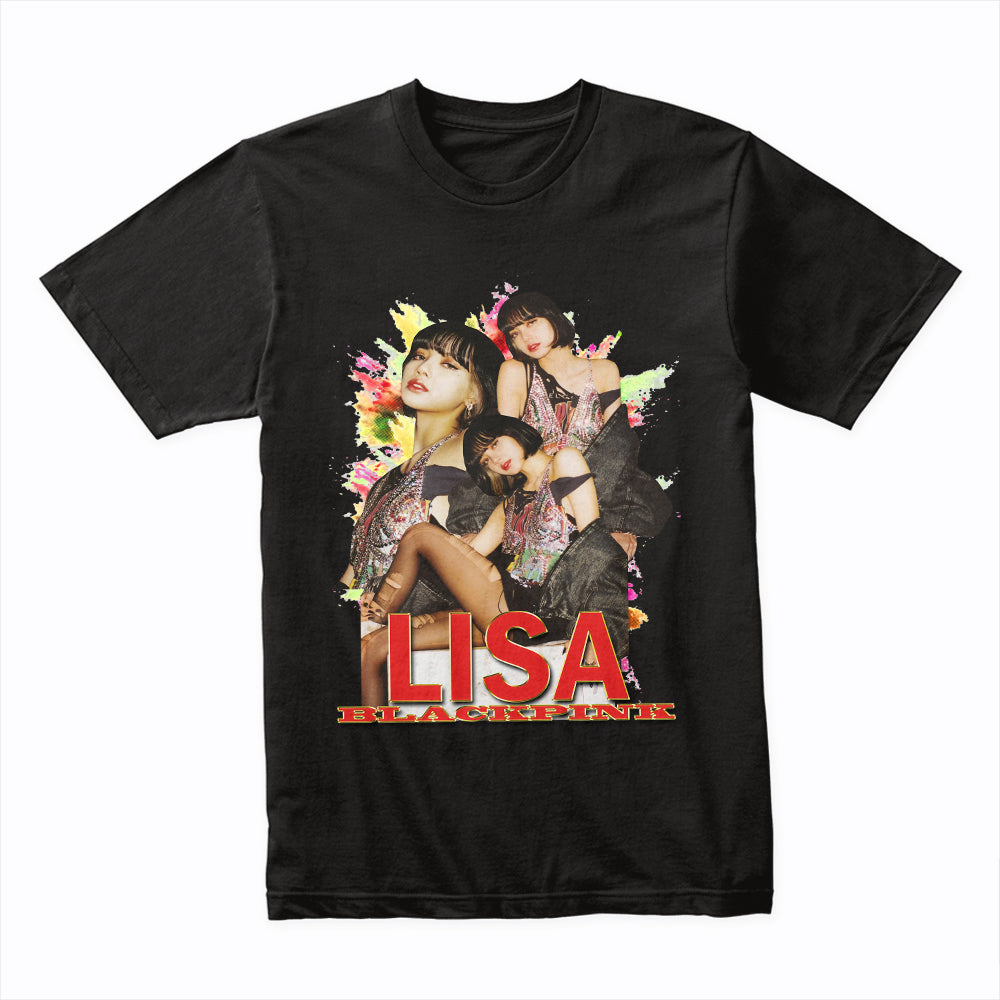 LISA BLACKPINK - VINTAGE BOOTLEG TEE