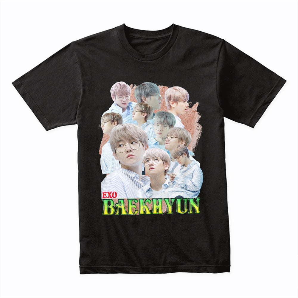 EXO BAEKHYUN - VINTAGE BOOTLEG TEE