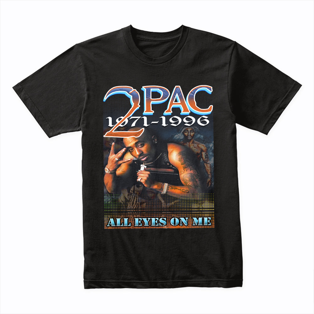 2PAC - ALL EYES ON ME - VINTAGE BOOTLEG TEE