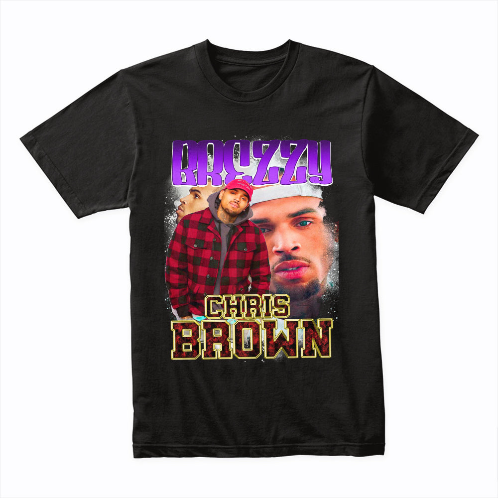 CHRIS BROWN - BREEZY - VINTAGE BOOTLEG TEE