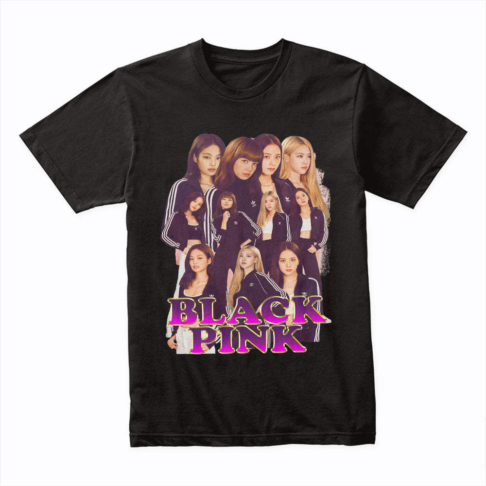 BLACK PINK - VINTAGE BOOTLEG TEE