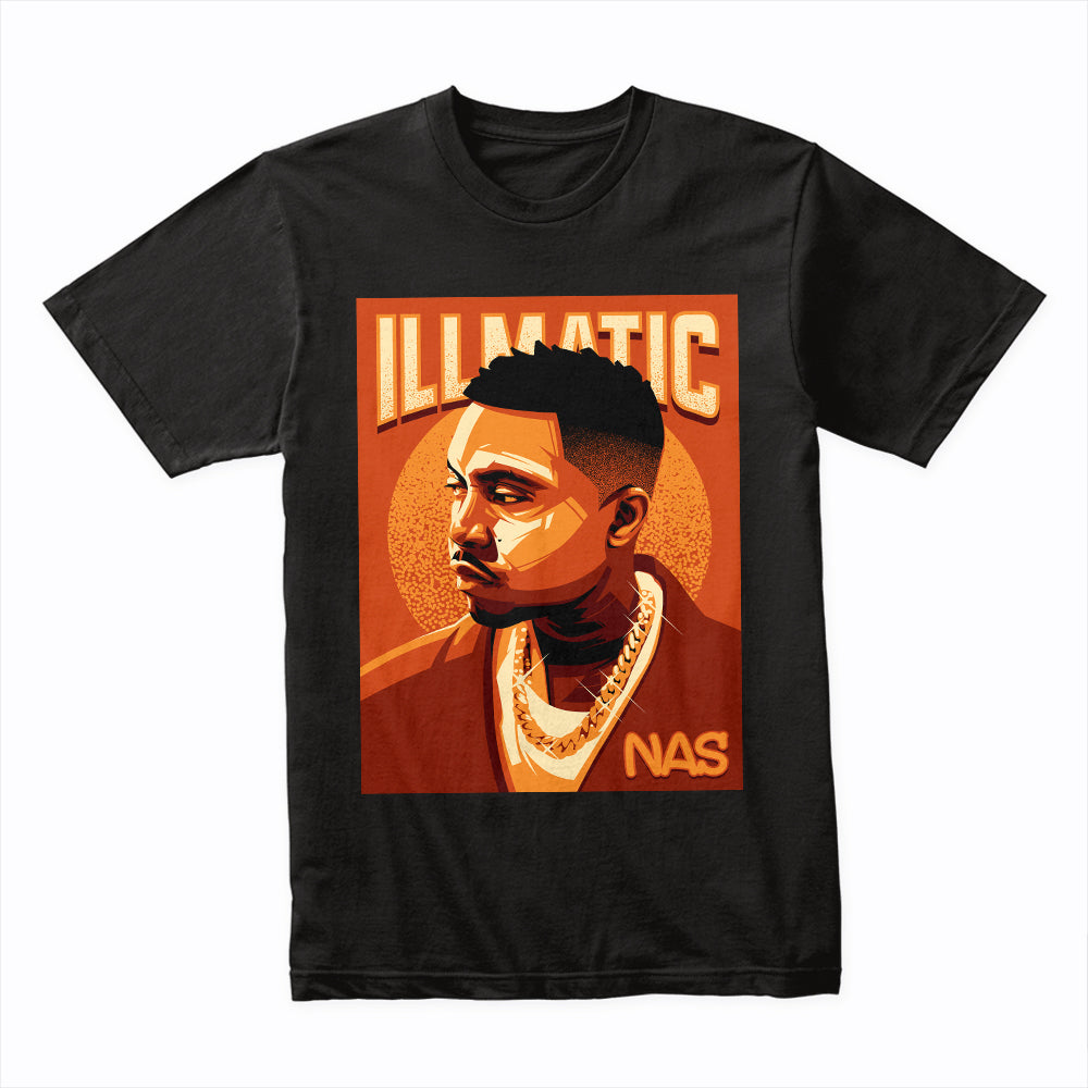 ILLMATIC - NAS - VINTAGE BOOTLEG TEE