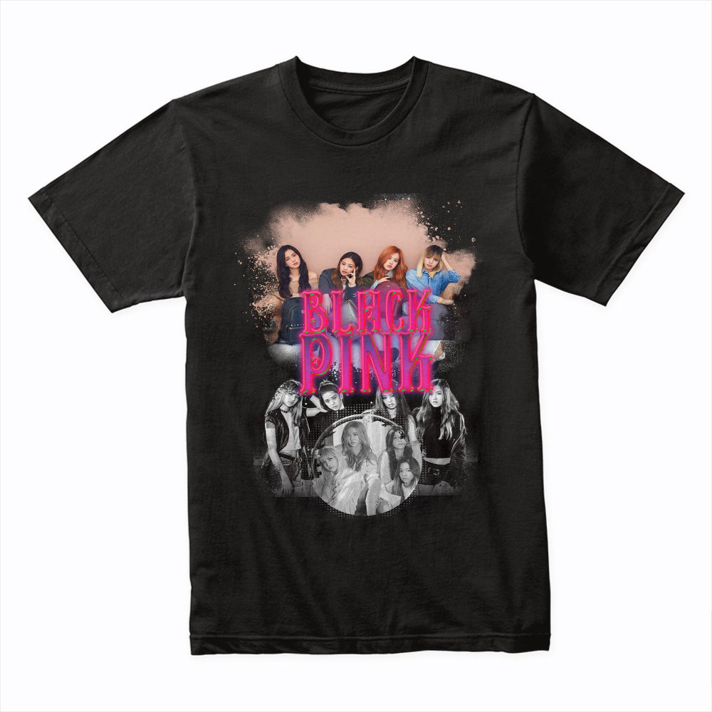 BLACK PINK - VINTAGE BOOTLEG TEE