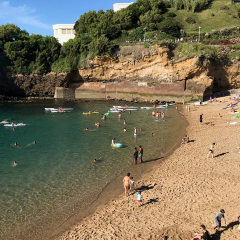 Beach in Biarritz