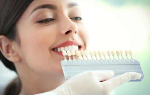 Smart-Filters for whiter teeth