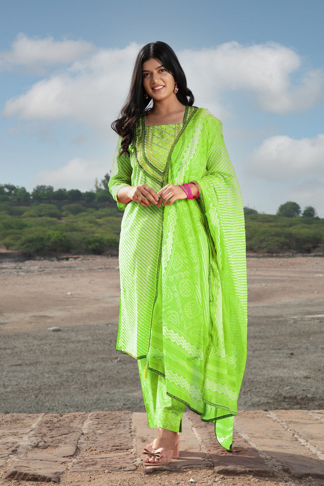 lahariya cotton suit