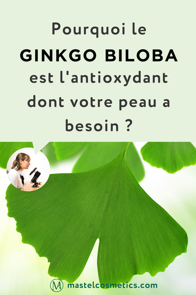 ginkgo pour une belle peau