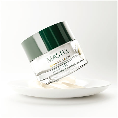 La Crème GINKGO SACRÉ de Mastel, disponible sur mastelcosmetics.com