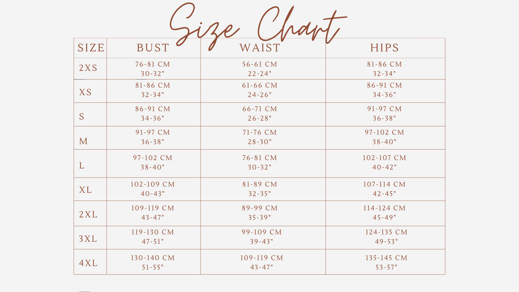 bra size chart victorias secret