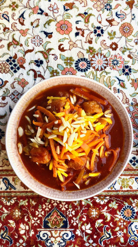 Khoresh Havij - Carrot & Almond Stew