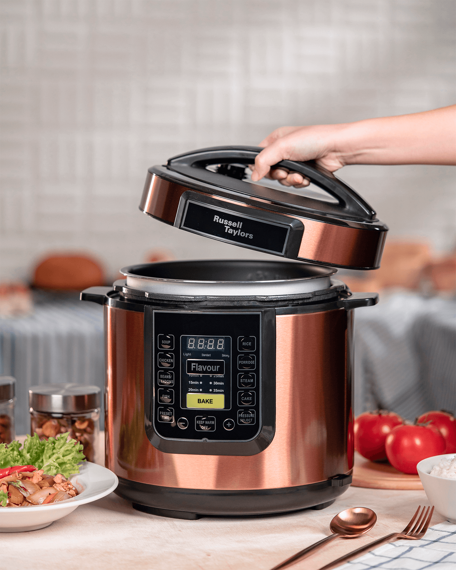 russell taylor pressure cooker function