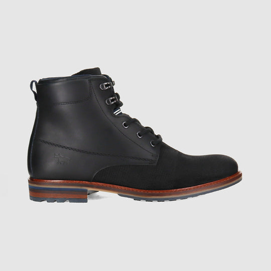 Williamsburg Lace Up Boots Black