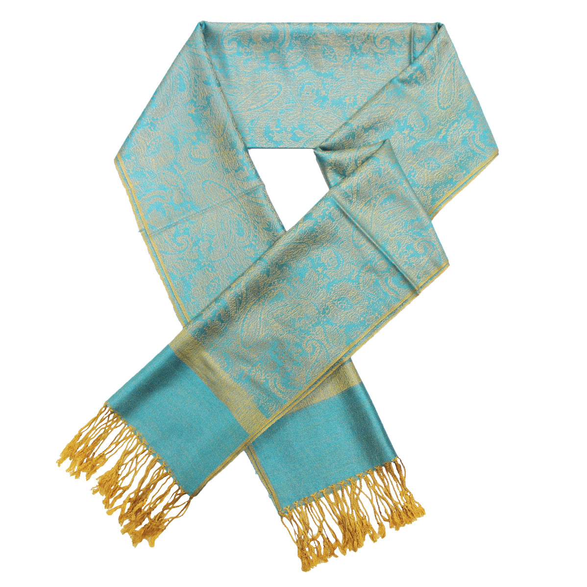 Jacquard Turquoise-Gold