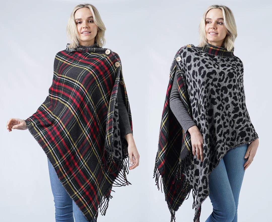 PL Reversible Poncho