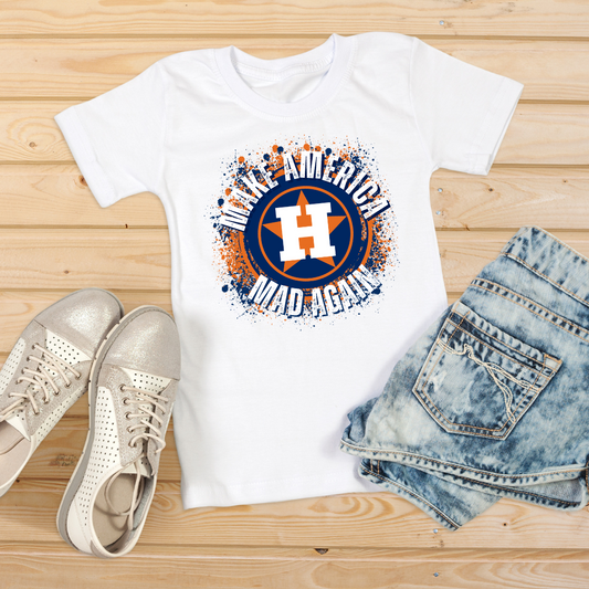 Astros Glitter Baseball Shirt – God's Will Designs