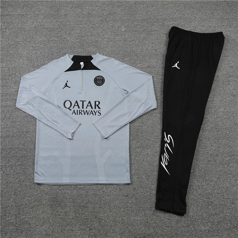 black psg x jordan tracksuit