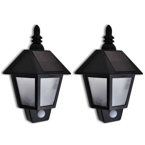 VidaXL Solar Wall Lamp with Motion Sensor (2PC) https://tinyurl.com/4ceun2mf