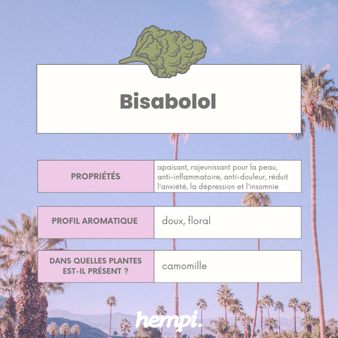 bisabolol terpene bienfaits