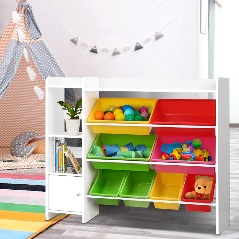 toy box shelving units