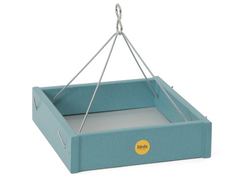 Birds Choice Lake Blue Recycled Plastic Bird Feeder