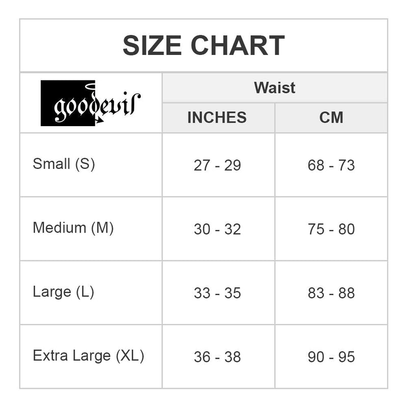 Candyman Size Chart
