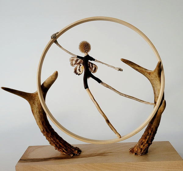 eco sculpture by Artterra artist Sandra Veillette.