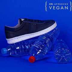 VIVACE veganer und recycelter Sneaker in Schwarz und Marineblau